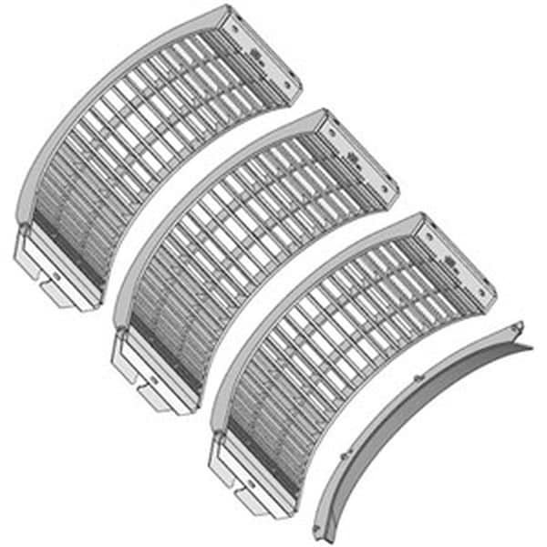 Aftermarket BH84285 New Combine Narrow Spaced Concave Set Fits JD 9650STS 9660STS 9670STS + COT30-0018 - main